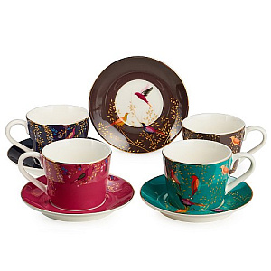 КОФЕЙНЫЙ НАБОР LEFARD, GOLDEN BIRDS, НА 4 ПЕР. 8 ПР. 120 МЛ, КОР=10НАБ.