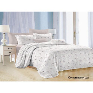 Комплект постельного белья Satin collection Евро, купальница