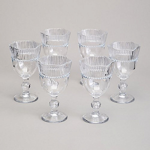 НАБОР БОКАЛОВ ДЛЯ ВИНА, CRYSTAL PEARL, 6 ШТ 310 МЛ / 16, 5 СМ