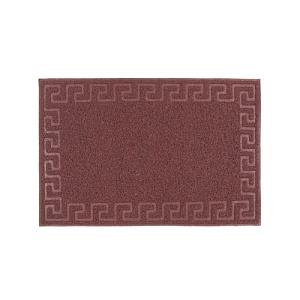 Коврик SUNSTEP Spongy Меандр 40 х 60 см, коричневый