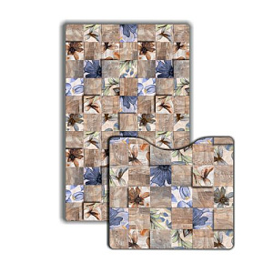 Комплект ковриков для ванной комнаты Dekorelle RELAX, RT065-B, разм.50x80см + 45х50см