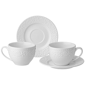ЧАЙНЫЙ НАБОР LEFARD, FLORAL, НА 2 ПЕР. 4 ПР. 290 МЛ, КОР=8НАБ.