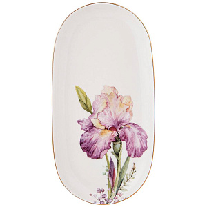 БЛЮДО ОВАЛЬНОЕ LEFARD, IRISES, 20, 5 СМ, КОР=60ШТ.