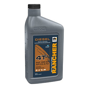Масло Rancher DIESEL 4-тактное полусинтетическое 10W40 CG-4/SJ 0,946 л