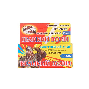 Средство от муравьев Великий Воин, гель 45 гр, 4/60