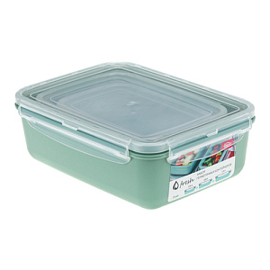 Контейнер для продуктов, 0,4л+0,8л+1,4л, ФРЕШ набор, фисташковый, 1/16