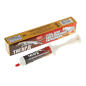 Средство от тараканов ТИГАРД гель 30гр, 4/48