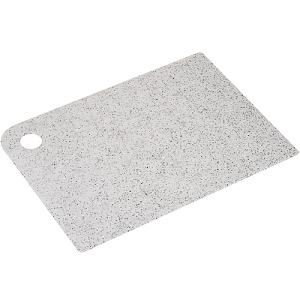 Доска разделочная прямоугольная Homver Palermo 221150921/02, гибкая, 247х175х2 мм, гранит светло-серый
