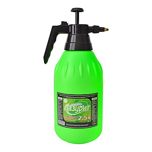 Опрыскиватель 2,5л Лазурит, помповый механизм, металл. наконечник 1/24