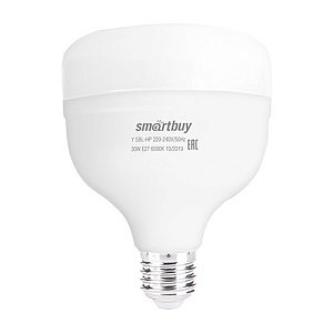 Лампочка светодиодная E27 30Вт 6500K Smartbuy-HP, 1/100