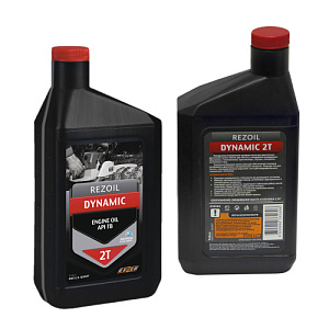 Масло минеральное 0,946л REZOIL DYNAMIC 2-т. минеральн. API TС REZER, 1/12