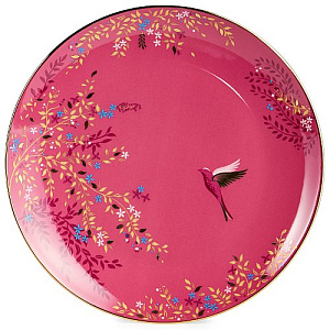 ТАРЕЛКА ЗАКУСОЧНАЯ LEFARD, GOLDEN BIRDS, 20*2 СМ, КОР=24ШТ.