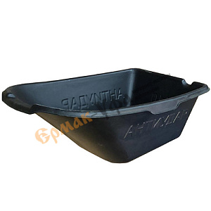 Корыто, кузов, для строительной тачки, пластик. , 130л, Антиудар, 1/1