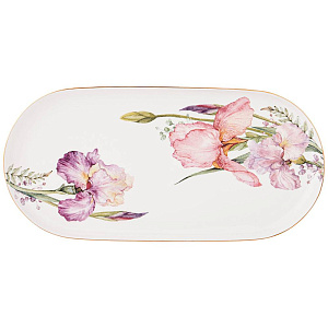 БЛЮДО ОВАЛЬНОЕ LEFARD, IRISES, 30, 5 СМ, КОР=36ШТ.