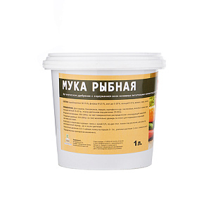 Удобрение мука рыбная 1 л Органическое удобрение PLANTIT, 6/6