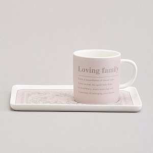 ЧАЙНЫЙ НАБОР LEFARD 210MЛ, LOVING FAMILY, НА 1 ПЕРСОНУ