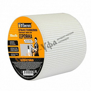 Серпянка самоклеющаяся 100ммх45м Fiberon, 1/18