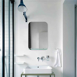 Зеркало MIXLINE, Адель, 550*800, ШВ с полкой