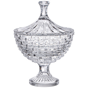 БЛЮДО С КРЫШКОЙ НА НОЖКЕ, SAPHIR, 17, 8Х25, 3 СМ