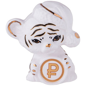 ФИГУРКА, ТИГРЕНОК, 6*5*7 СМ, КОР=240ШТ.