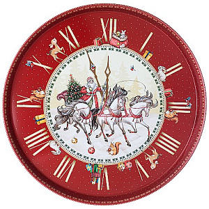 ПОДНОС СЕРВИРОВОЧНЫЙ AGNESS, CHRISTMAS COLLECTION, 33*2, 1 СМ