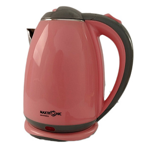 Чайник MAXTRONIC MAX-315A, 1800Вт, 1,8л, розовый