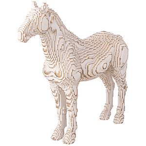 ФИГУРКА ДЕКОРАТИВНАЯ, ЛОШАДЬ, 30Х8, 5Х28, 5 СМ