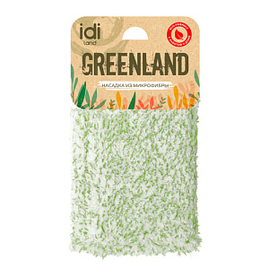 Насадка сменная для швабры Vice Versa Greenland 231204200/00, двухсторонняя из микрофибры