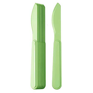 Комплект ножей Homver 221129020/04, салатовый, 6 шт