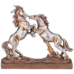 ФИГУРКА ДЕКОРАТИВНАЯ, ЛОШАДИ, 21, 2Х5Х18, 1СМ