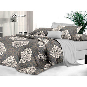 Комплект постельного белья Sateen De Luxe, 1,5-спальный, наволочки 2 шт 50х70 см, диона