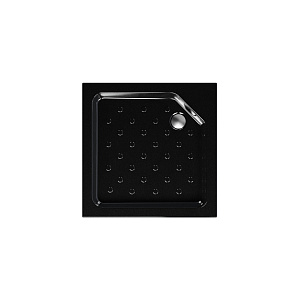 Поддон квадрат 0, 9*0, 9*0, 06, Universal N, акрил d 90, каркас+экран выс.16 см BLACK