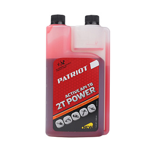 Масло минерал. PATRIOT POWER ACTIVE 2T дозаторная 0.946 л