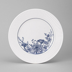 ТАРЕЛКА ЗАКУСОЧНАЯ LEFARD, ROYAL BLUE, 20*1, 8 СМ, МАЛ.УП.=4ШТ./КОР=24ШТ.