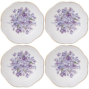 НАБОР РОЗЕТОК LEFARD, LILAC, 4 ШТ. 10 СМ, КОР=48НАБ.