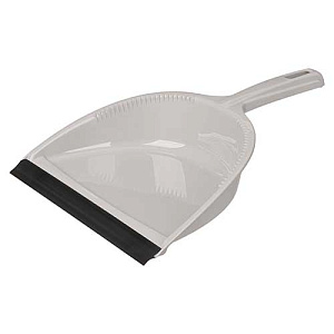 Совок круглый Homver Rimo 221233821/04, с кромкой, светло-серый