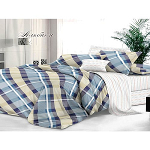 Комплект постельного белья Sateen De Luxe 1,5 спальный, альбион