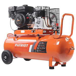Компрессор Patriot бензиновый KGA 450 L100 - 450 л/мин, 10 бар, 100 л, 7 лс