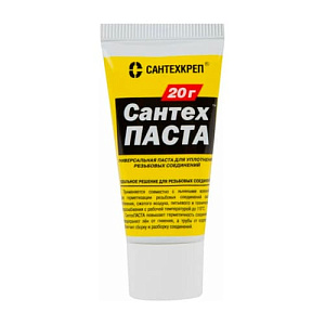 Паста уплотнительная СантехПаста, туба 20 гр, 2/500