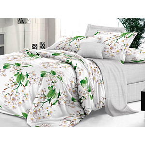 Комплект постельного белья Sateen De Luxe, 1,5-спальный, сиеста
