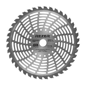 Нож для бензокосы GS-L, 255мм x 25.4мм x 1.3мм x  40Т SUPER LIGHT, облегченный 40 зубьев