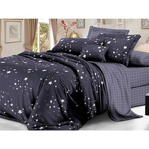 Комплект постельного белья Sateen De Luxe, Семейный, зодиак