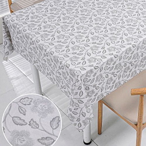 Клеенка ПВХ на тканевой основе Dekorelle Eleganta 010-1, 1,4х20 м