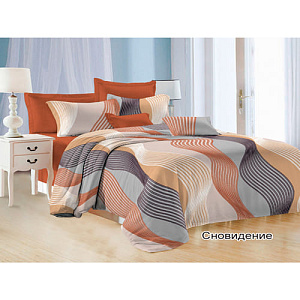 Комплект постельного белья Satin collection Евро, сновидение