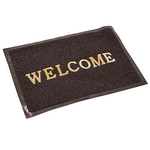 Коврик SUNSTEP Spongy Welcome 80 х 120 см, коричневый