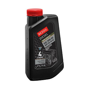 Масло REZOIL DIESEL полусинтетическое SAE10W-40 API CG-4/SJ 0,946 л