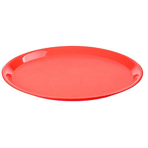 Поднос круглый 320 мм Homver Verona 221109406/01, красный