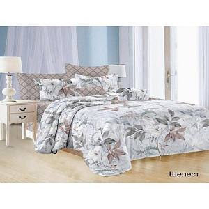 Комплект постельного белья Satin collection, 2-спальный, шелест