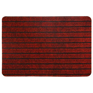 Коврик влаговпитывающий Stripe  60x90 см, бордовый, SUNSTEP™