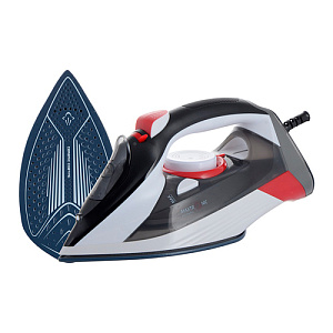 Утюг MAXTRONIC MAX-285, 2800 Вт, серо-белый
